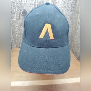 Automation Tooling Systems Black Adjustable Strapback Baseball Hat Cap One Size